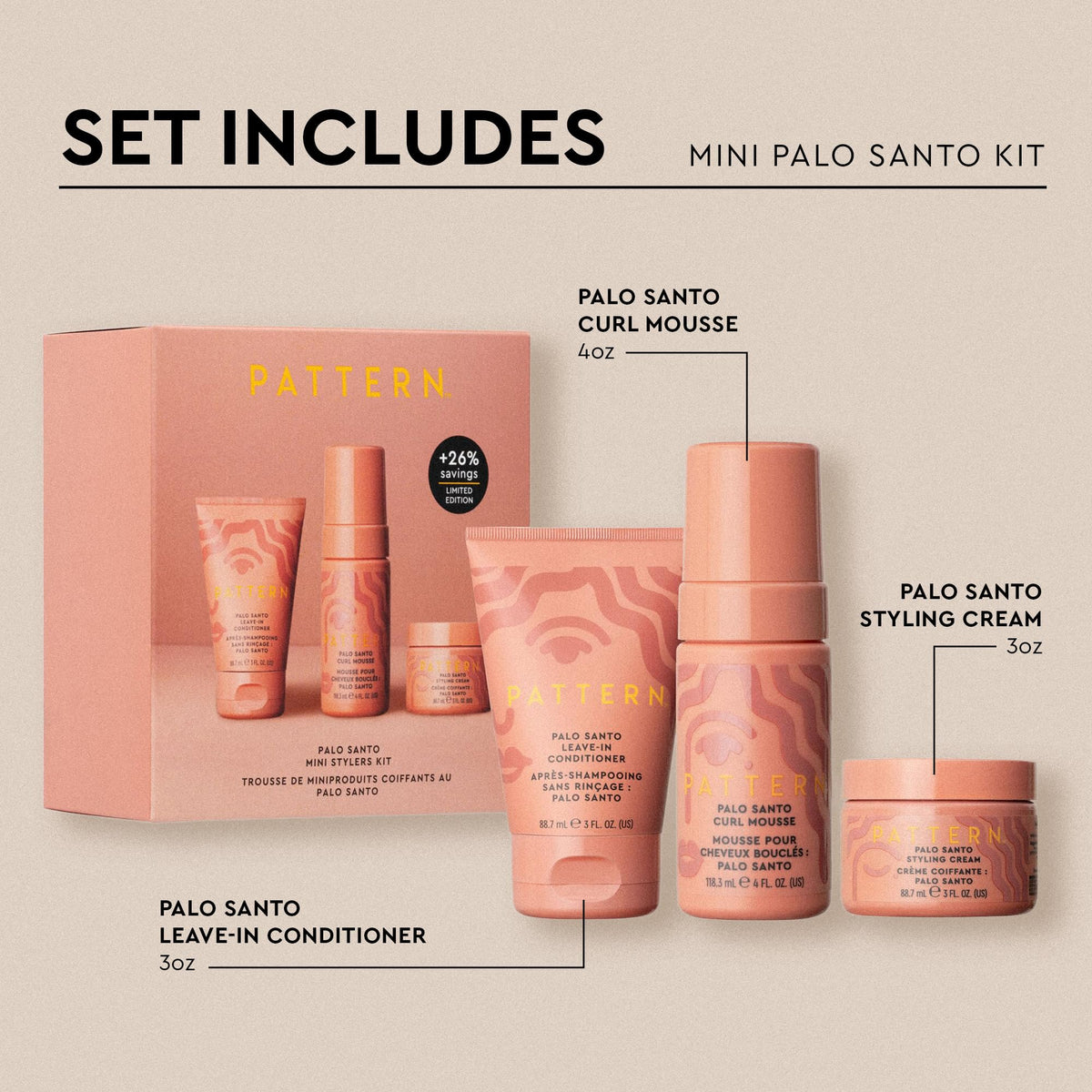 PATTERN Leave-In Conditioner close-up tube highlighting nourishing texture benefit
