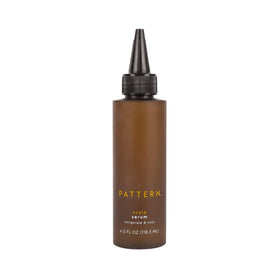 PATTERN scalp serum front bottle showing label and 4 fl oz size for easy identification and travel convenience
