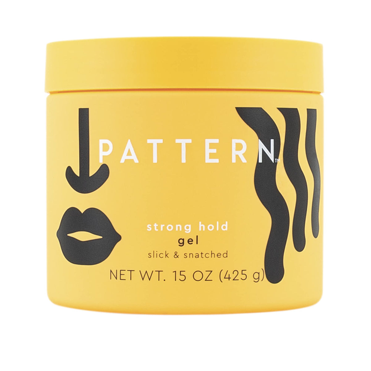 PATTERN front packaging showing product and firm hold benefits