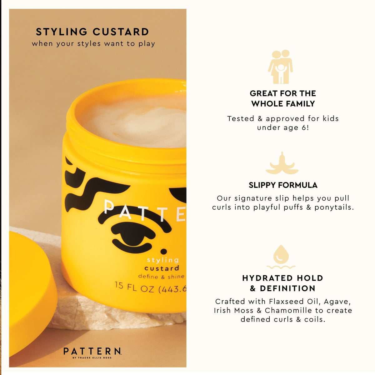 PATTERN pump detail dispensing custard for controlled, less-mess application