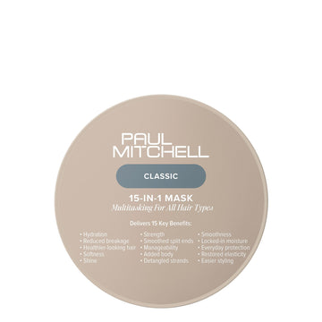 Paul Mitchell jar front view showing product and clean packaging benefit