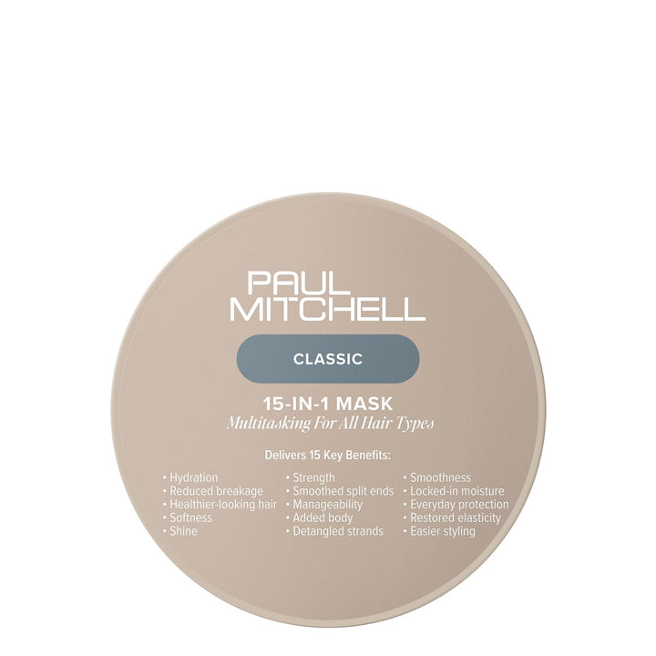 Paul Mitchell jar front view showing product and clean packaging benefit