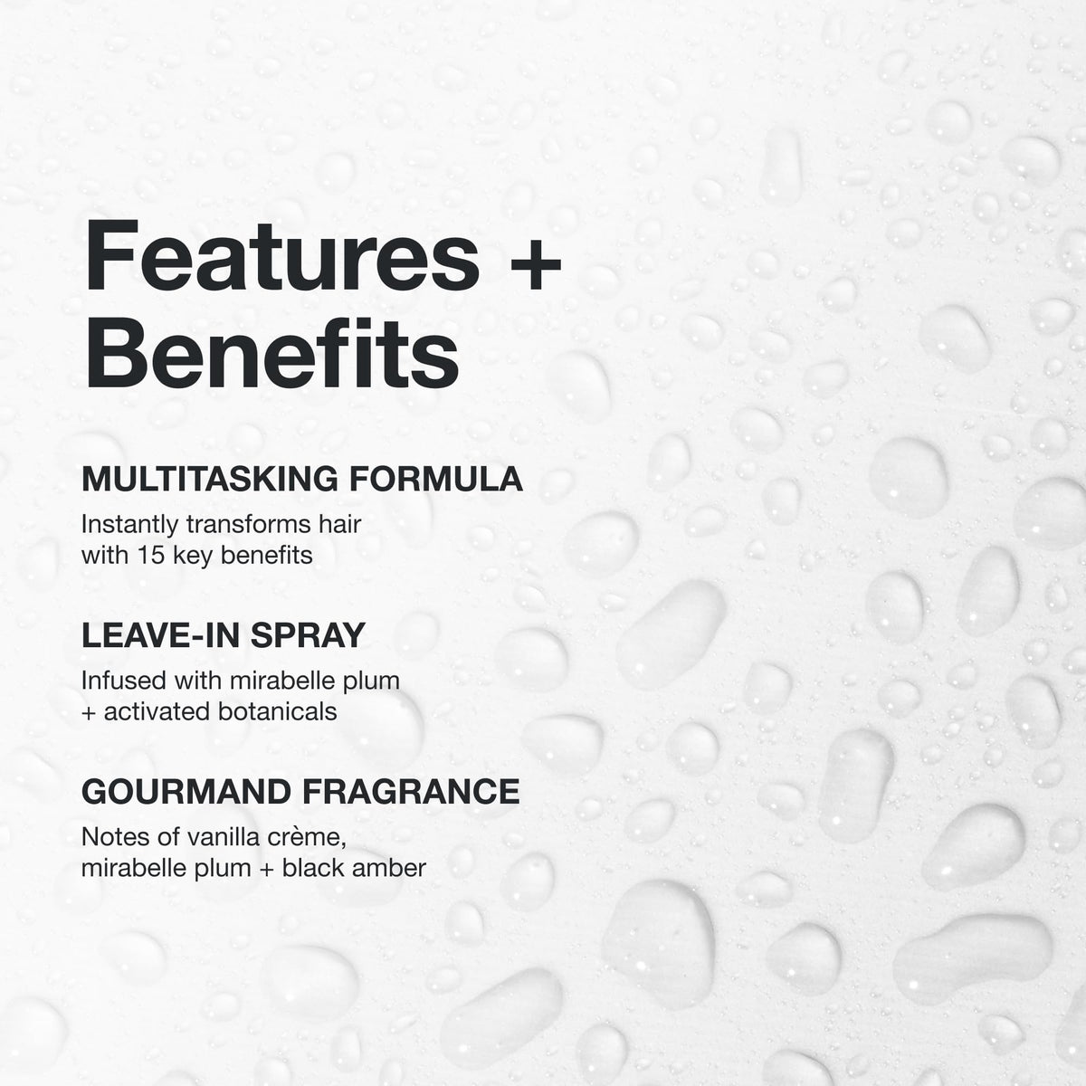 Paul Mitchell spray nozzle detail highlighting even mist delivery for easy use
