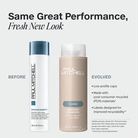 paul mitchell back label close-up showing ingredients and usage benefit