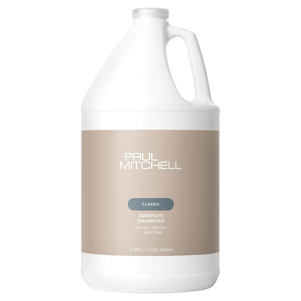 Paul Mitchell Awapuhi gallon front packaging showing professional label and value