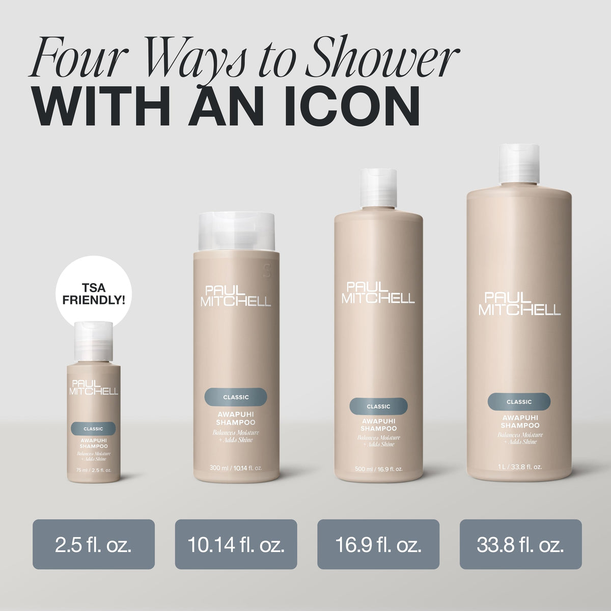 Paul Mitchell Awapuhi after-use hair shot, demonstrates added shine