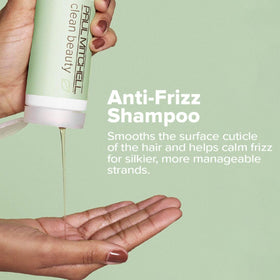 Paul Mitchell back label with ingredient list and transparency information benefit