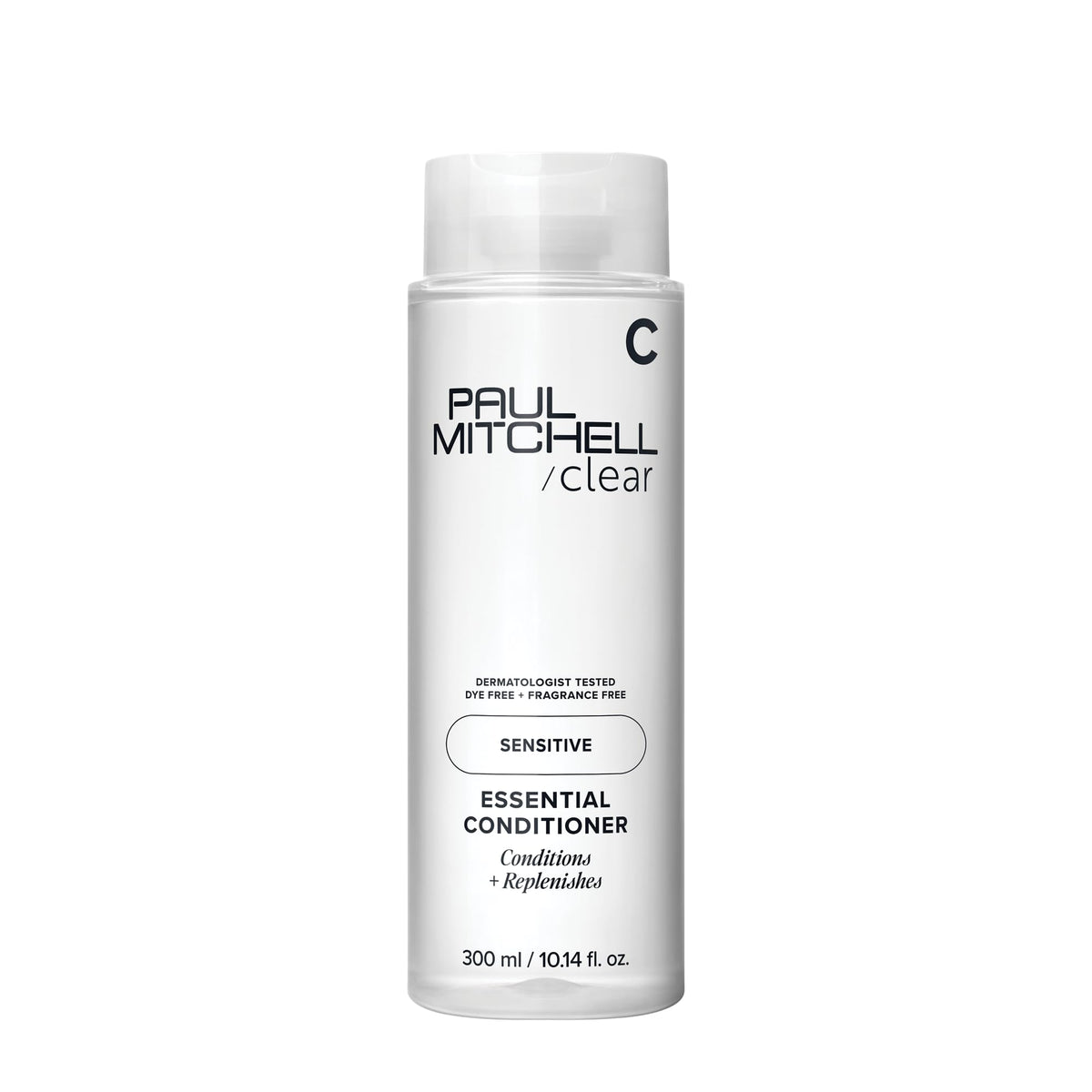 Paul Mitchell bottle front packaging showing clean fragrance-free benefit