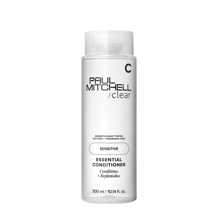 Paul Mitchell bottle front packaging showing clean fragrance-free benefit