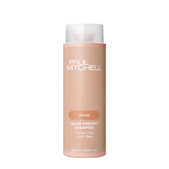Paul Mitchell front bottle showing branding and color-protect benefit