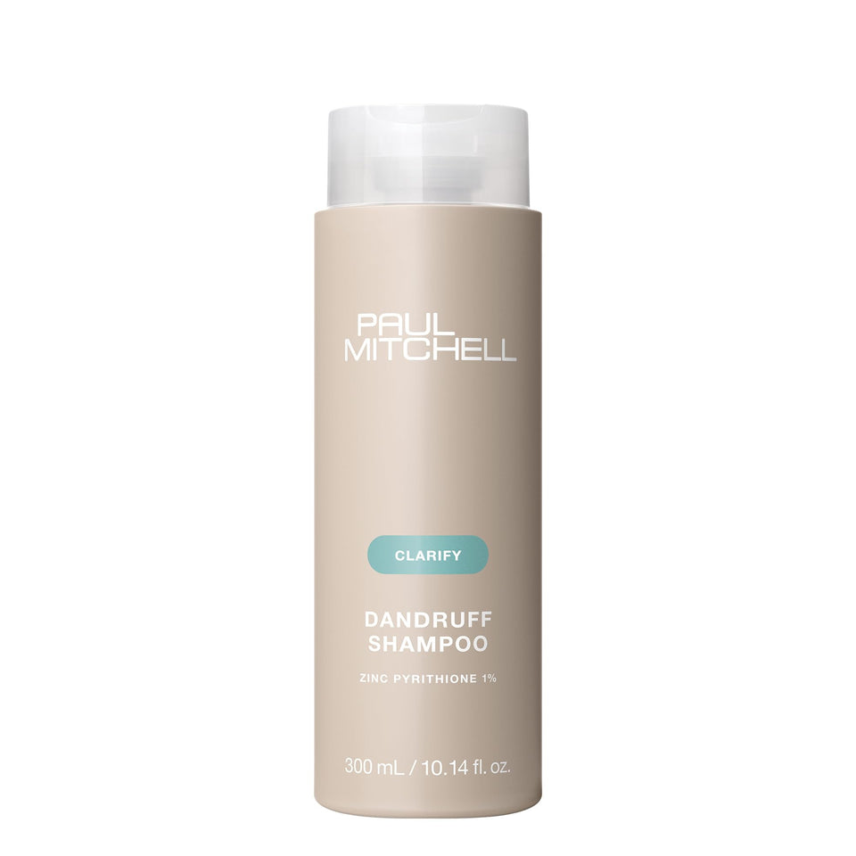 Paul Mitchell bottle front view showing label and benefits