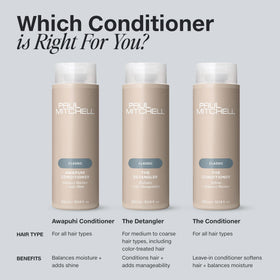 Grapeseed oil and carrot extract visual with Paul Mitchell branding, indicates moisturizing benefits