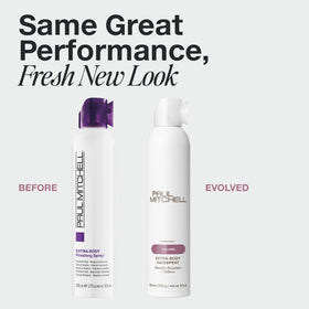 Paul Mitchell nozzle close-up demonstrating precise spray and easy application benefit
