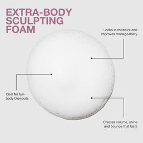 Paul Mitchell foam pump dispensing product for controlled application benefit