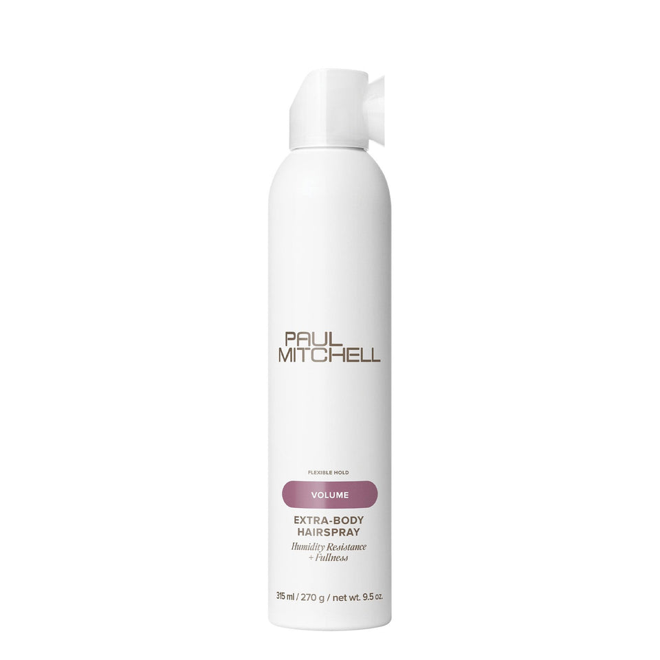 Paul Mitchell front packaging showing product and brand for salon-quality volume