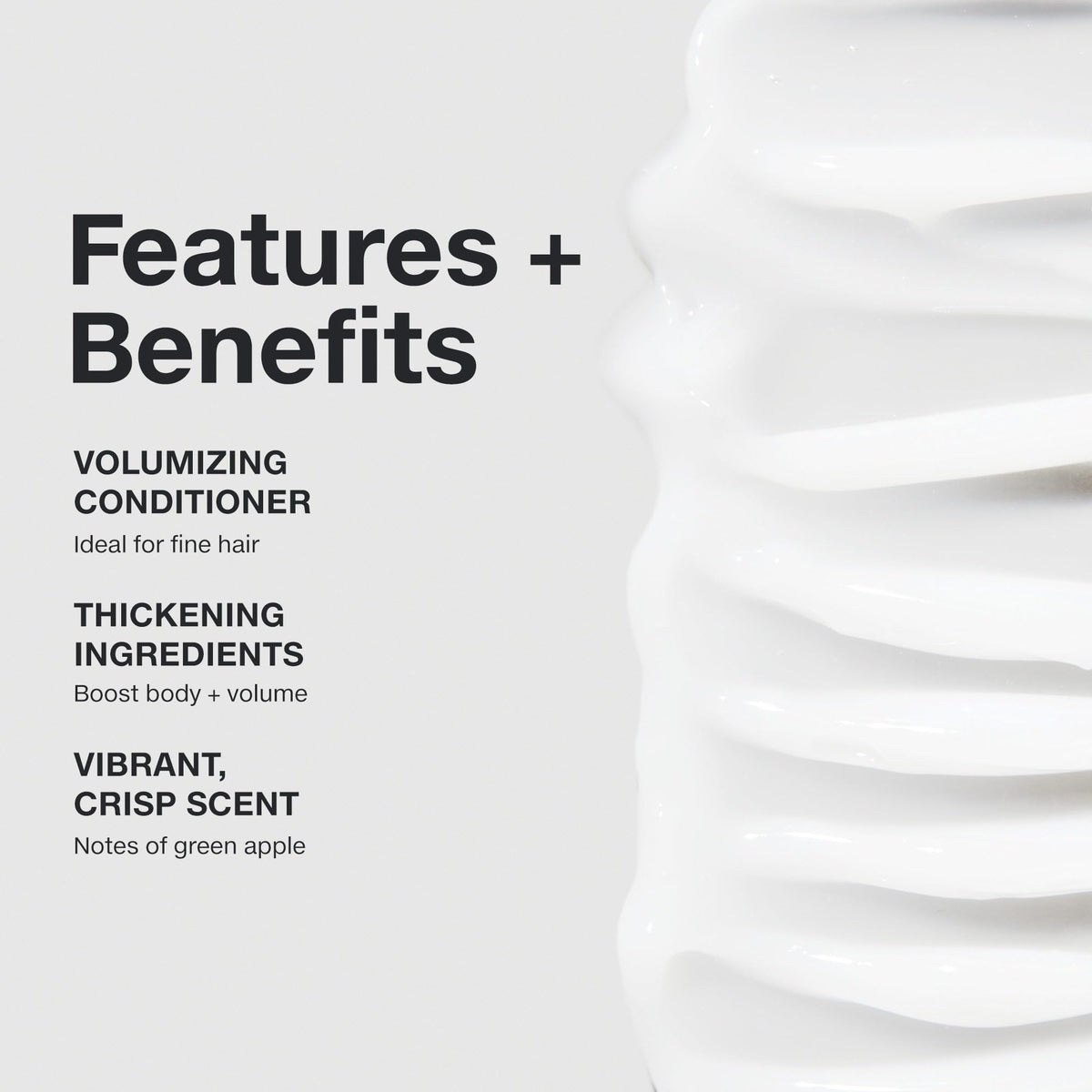 Paul Mitchell conditioner cream texture close-up for lightweight conditioning