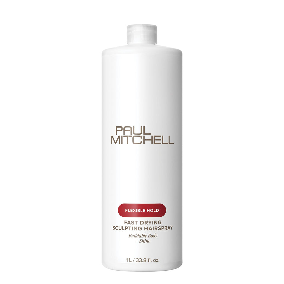 Paul Mitchell front packaging showing product and benefit of quick hold