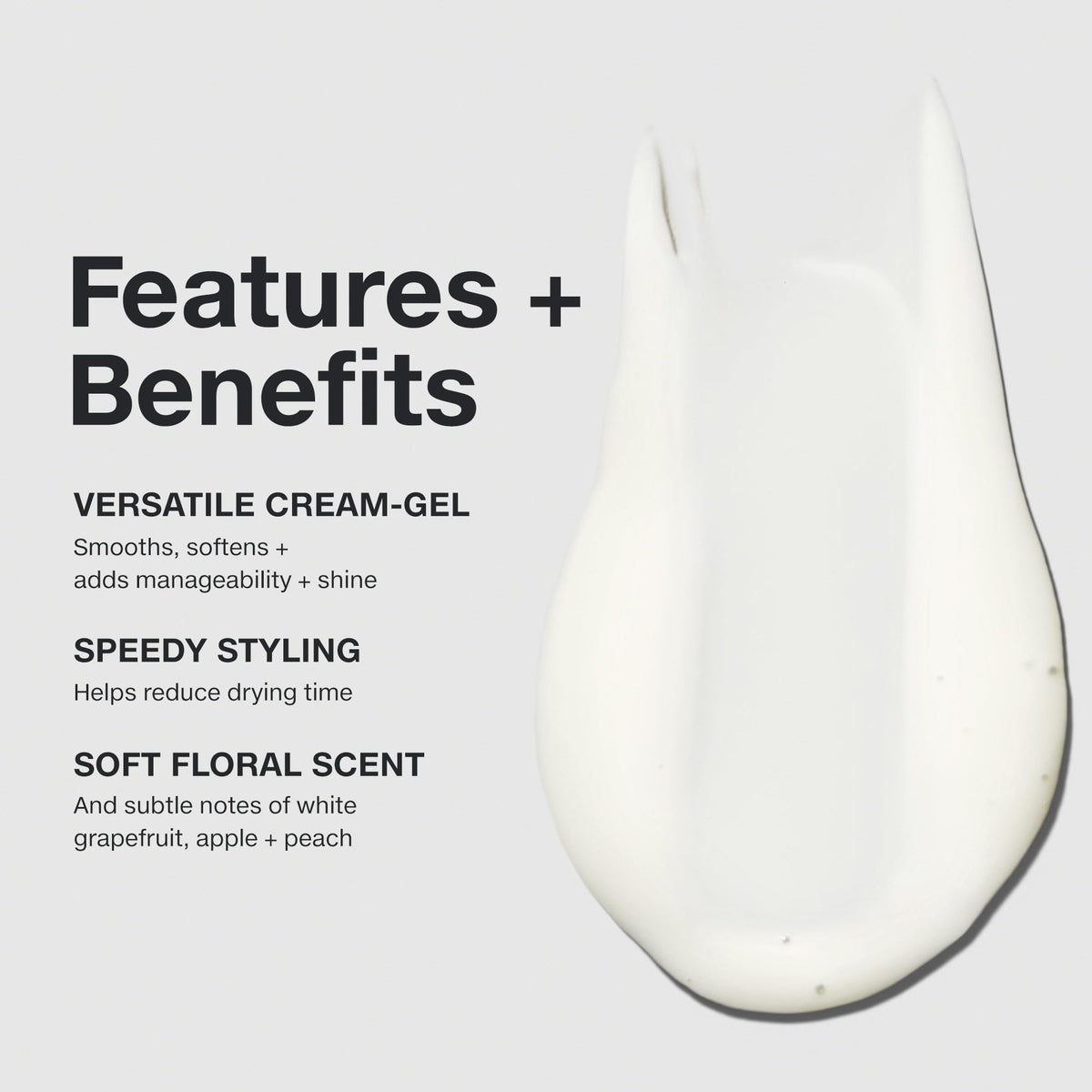 Paul Mitchell applying product to damp hair for faster drying benefit