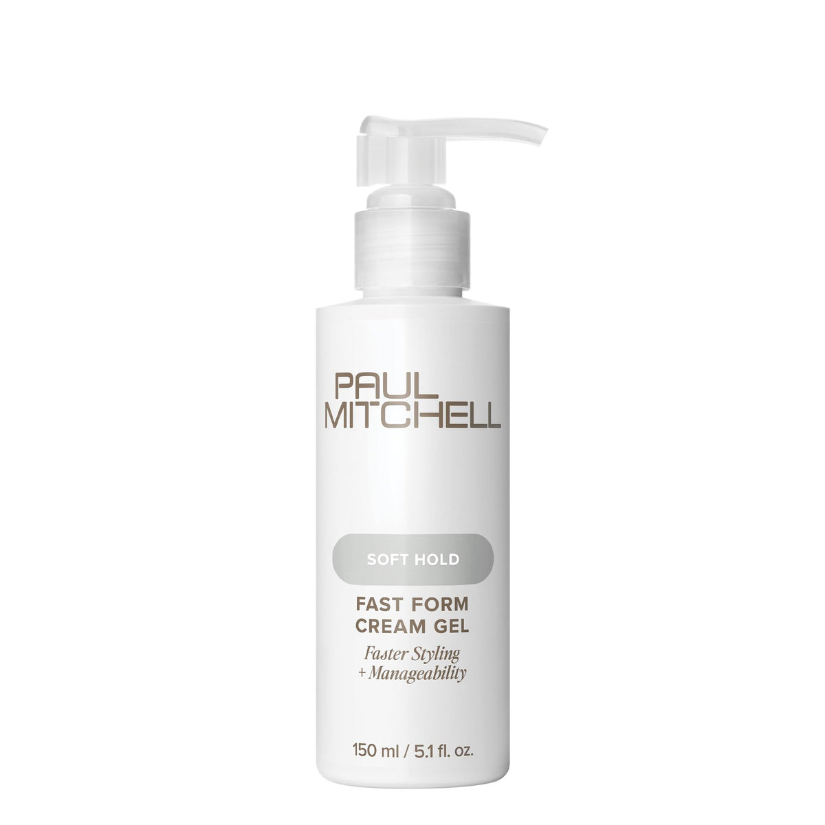 Paul Mitchell front packaging showing product and benefit of soft hold