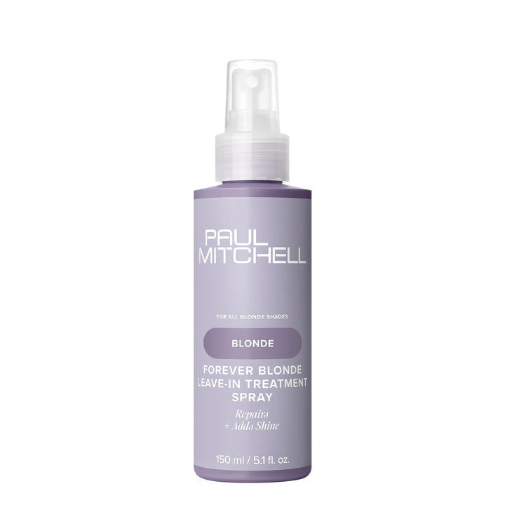 Paul Mitchell bottle front view showing product branding and repair benefits