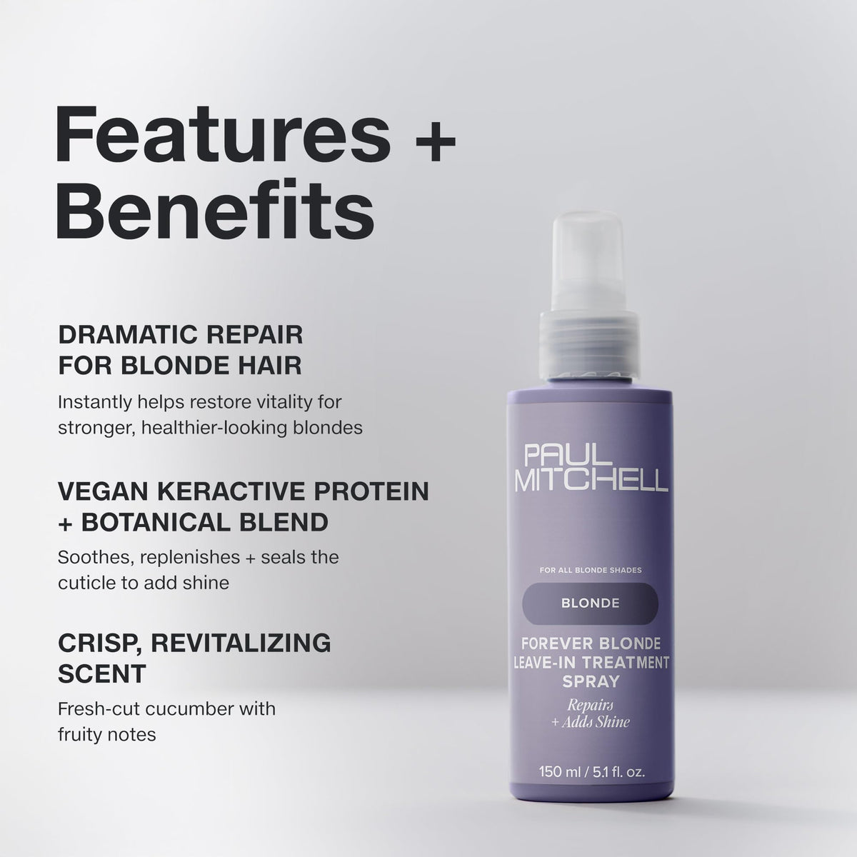 Paul Mitchell ingredients close-up highlighting macadamia oil and safflower components
