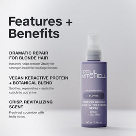 Paul Mitchell ingredients close-up highlighting macadamia oil and safflower components