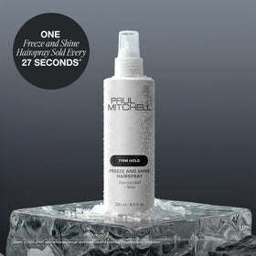 Paul Mitchell used to create a wet-look hairstyle with high-shine finish