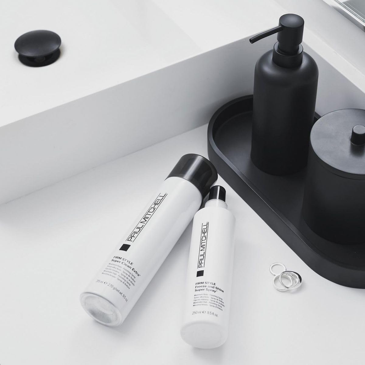 Paul Mitchell used to create wet-look hairstyle with defined sculpted shine
