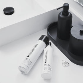 Paul Mitchell used to create wet-look hairstyle with defined sculpted shine