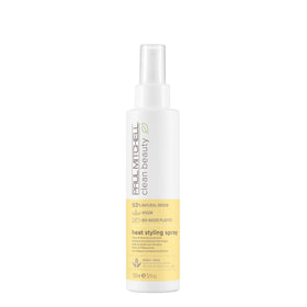 Paul Mitchell bottle front view showing clean beauty spray benefit: easy heat protection