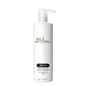 Paul Mitchell Super Clean Sculpting Gel front bottle shows product control and professional packaging