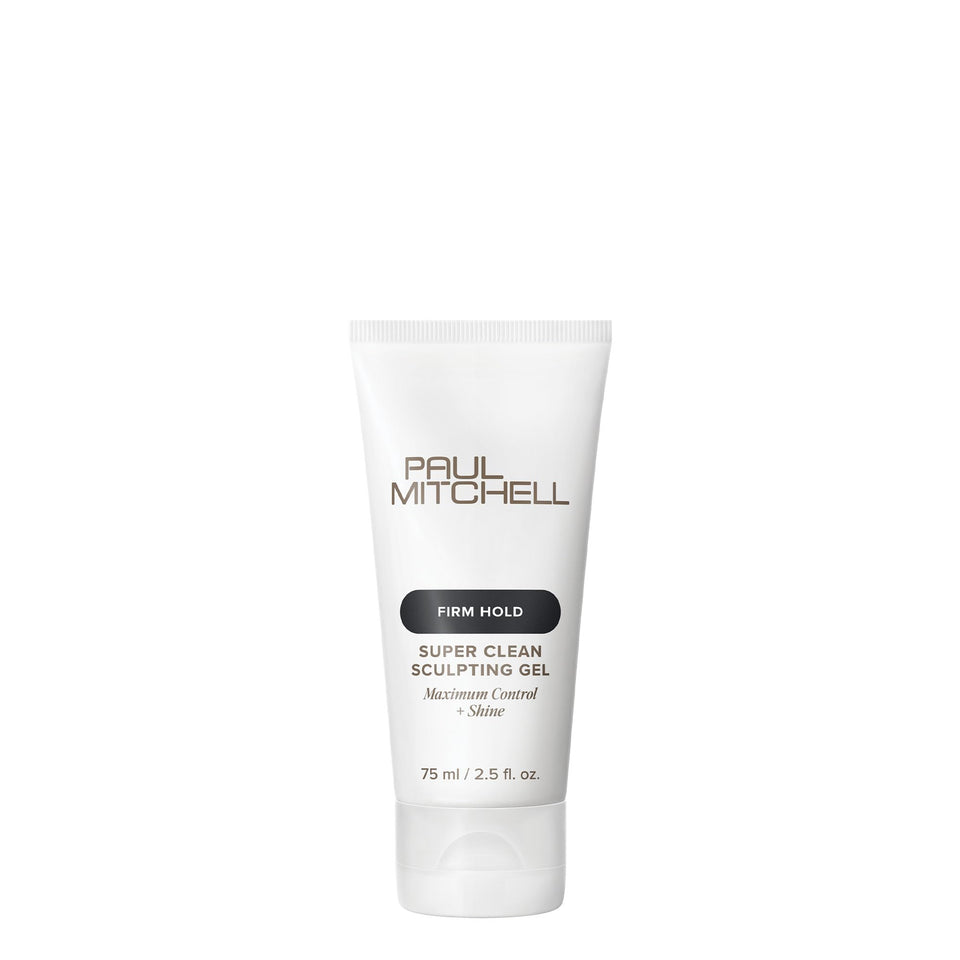 Paul Mitchell front packaging showing firm-hold gel and travel size benefit