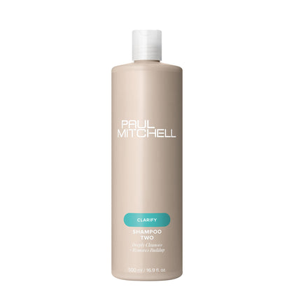 Paul Mitchell bottle front packaging showing label and size benefit clarity