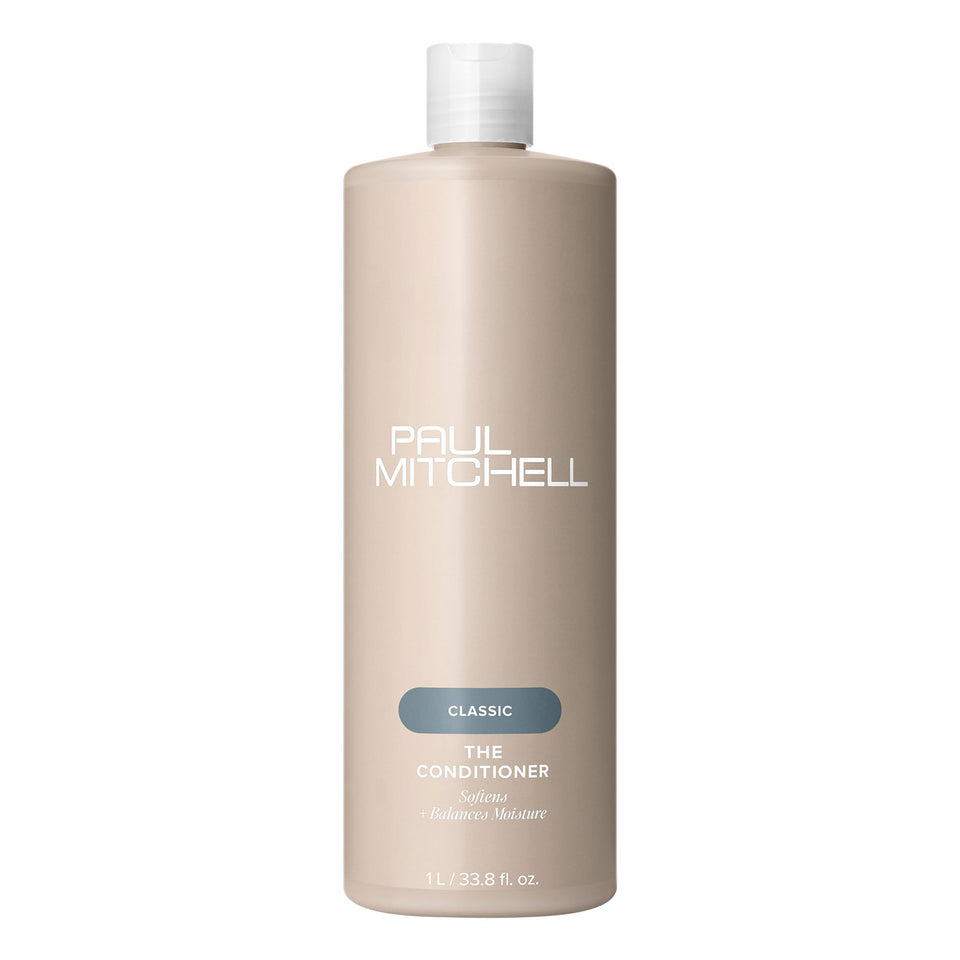 Paul Mitchell front packaging showing bottle and benefits