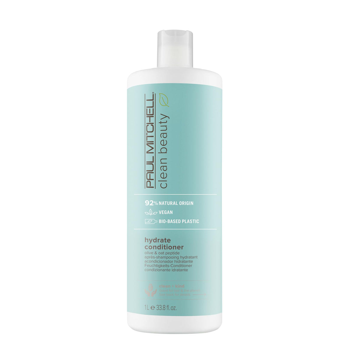 Paul Mitchell hydrate conditioner front packaging shows product and benefit of hydration