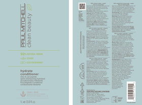Paul Mitchell hydrate conditioner on bathroom shelf lifestyle suggesting daily salon-quality care