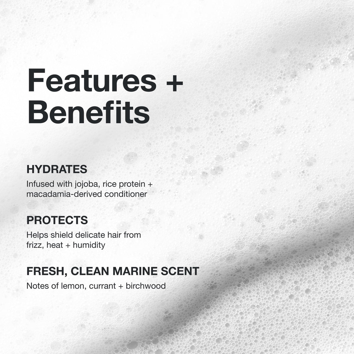 Paul Mitchell cap and dispenser detail highlighting recyclable packaging benefits