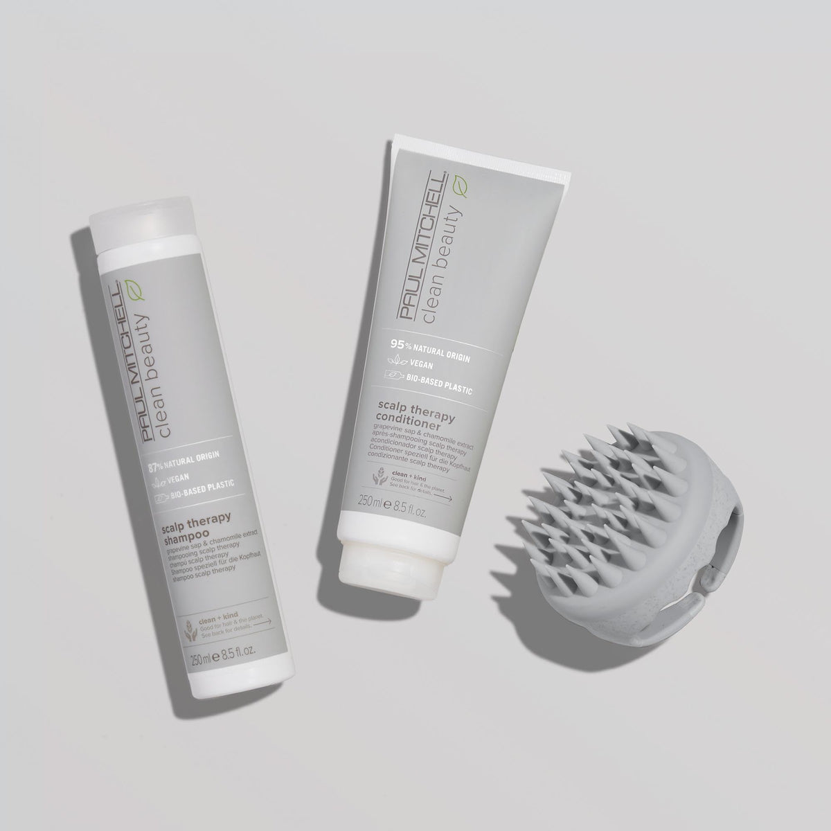 Paul Mitchell grapevine sap and chamomile ingredients emphasizing soothing action
