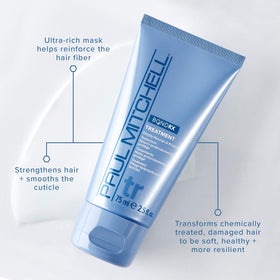 Paul Mitchell open jar showing creamy mask texture and rich conditioning benefit