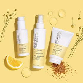 Paul Mitchell label closeup highlighting ingredients transparency benefit