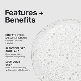 Paul Mitchell label close-up displaying ingredients and squalane highlight for informed buyers