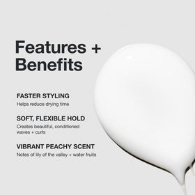 Paul Mitchell Quick Slip close-up texture showing lightweight cream for soft texture