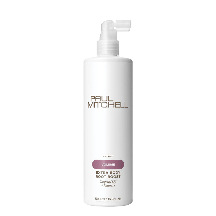 Paul Mitchell front packaging showing product and volumizing benefit