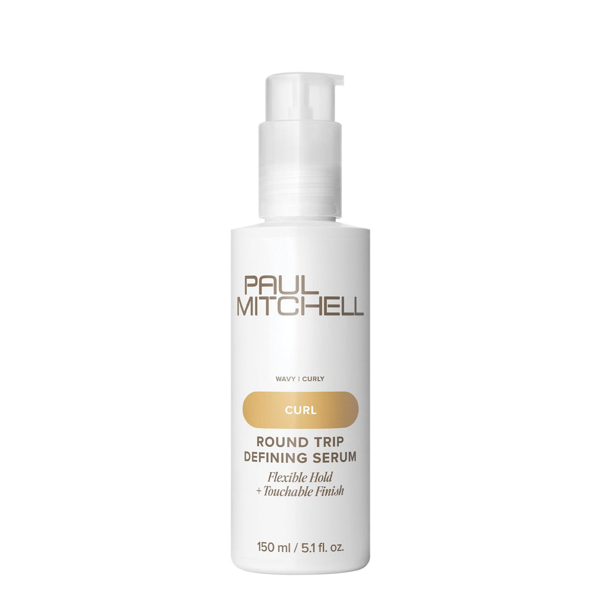 Paul Mitchell round trip front packaging showing product and benefit of lightweight definition