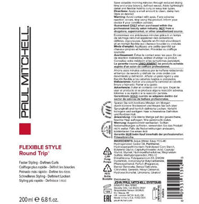 Paul Mitchell Round Trip on bathroom vanity in lifestyle setting inspiring morning routine