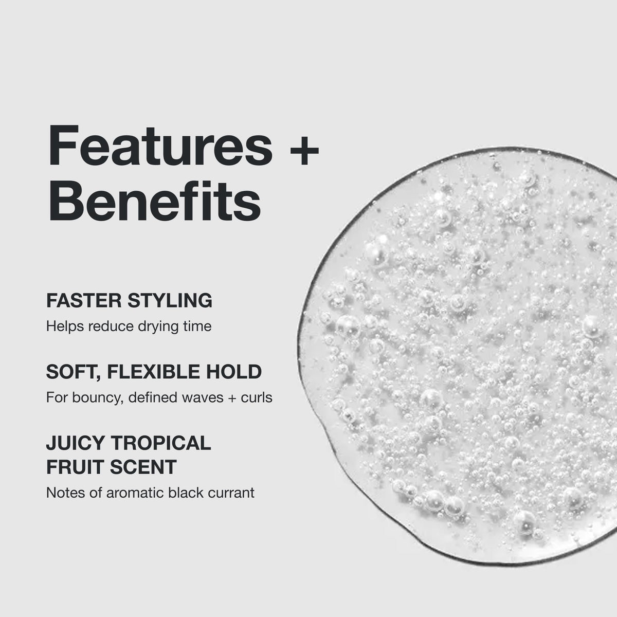 Paul Mitchell serum texture close-up showing lightweight liquid and quick-absorbing benefit
