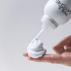 paul mitchell sculpting foam close-up label highlighting conditioning ingredients and benefits