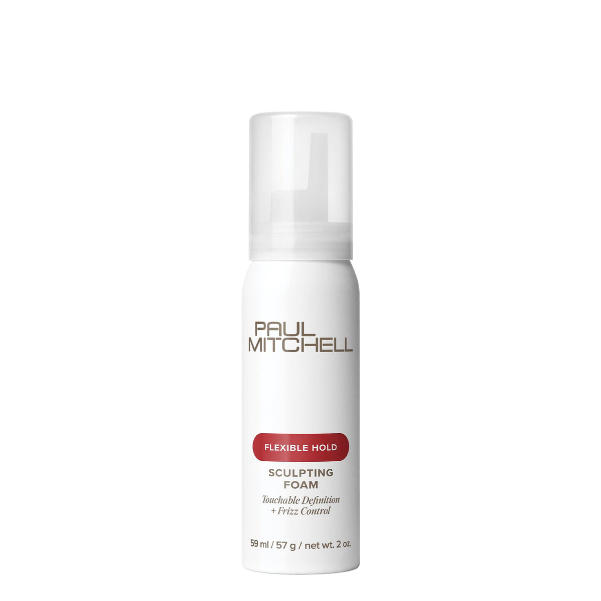 paul mitchell sculpting foam front packaging showing compact travel size and branding