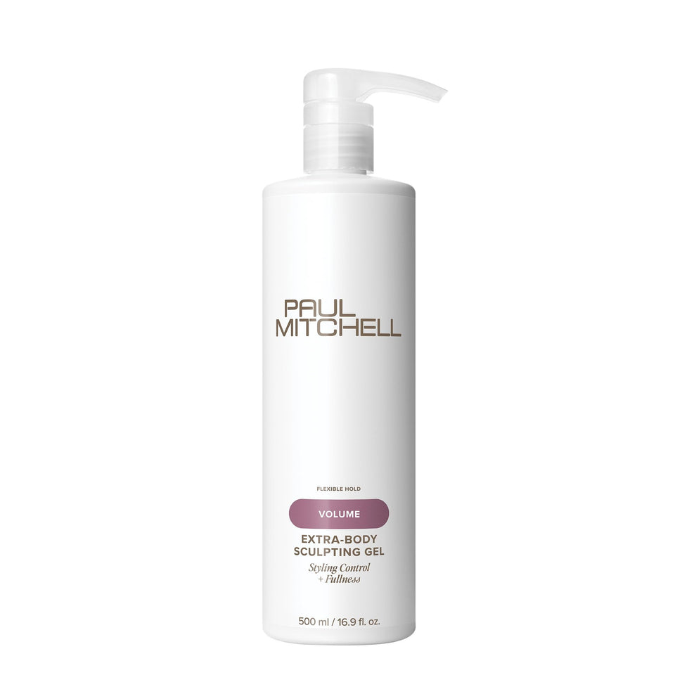 Paul Mitchell front packaging showing gel bottle and brand, conveys professional styling