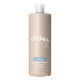 Paul Mitchell front bottle view showing brand and hydration benefits